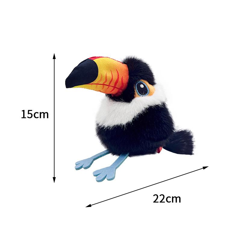 Игрушка для кошек с индукционным движением, игрушка-птица для кошек, перезаряжаемая, хлопающая, активируемая движением для охоты в помещении A3